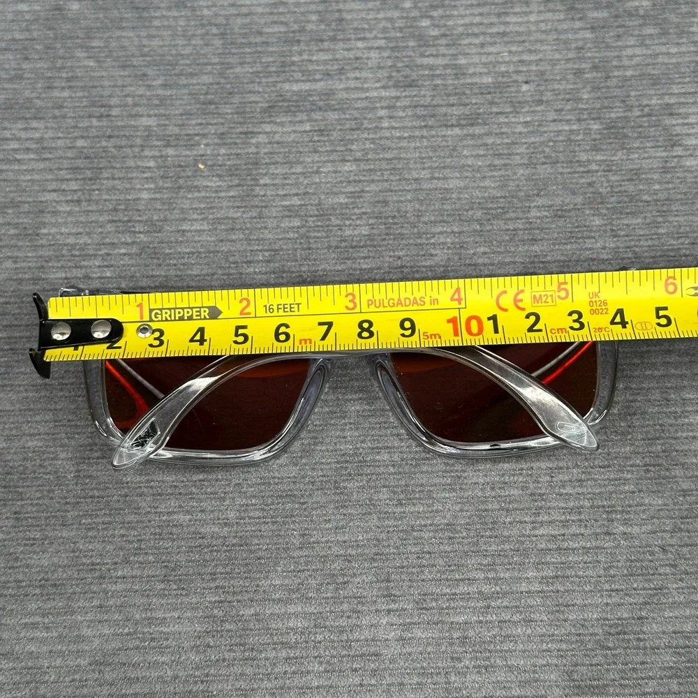 Oakley Holbrook Clear Frame Prizm Ruby Polarized Sunglasses OO9102-E255